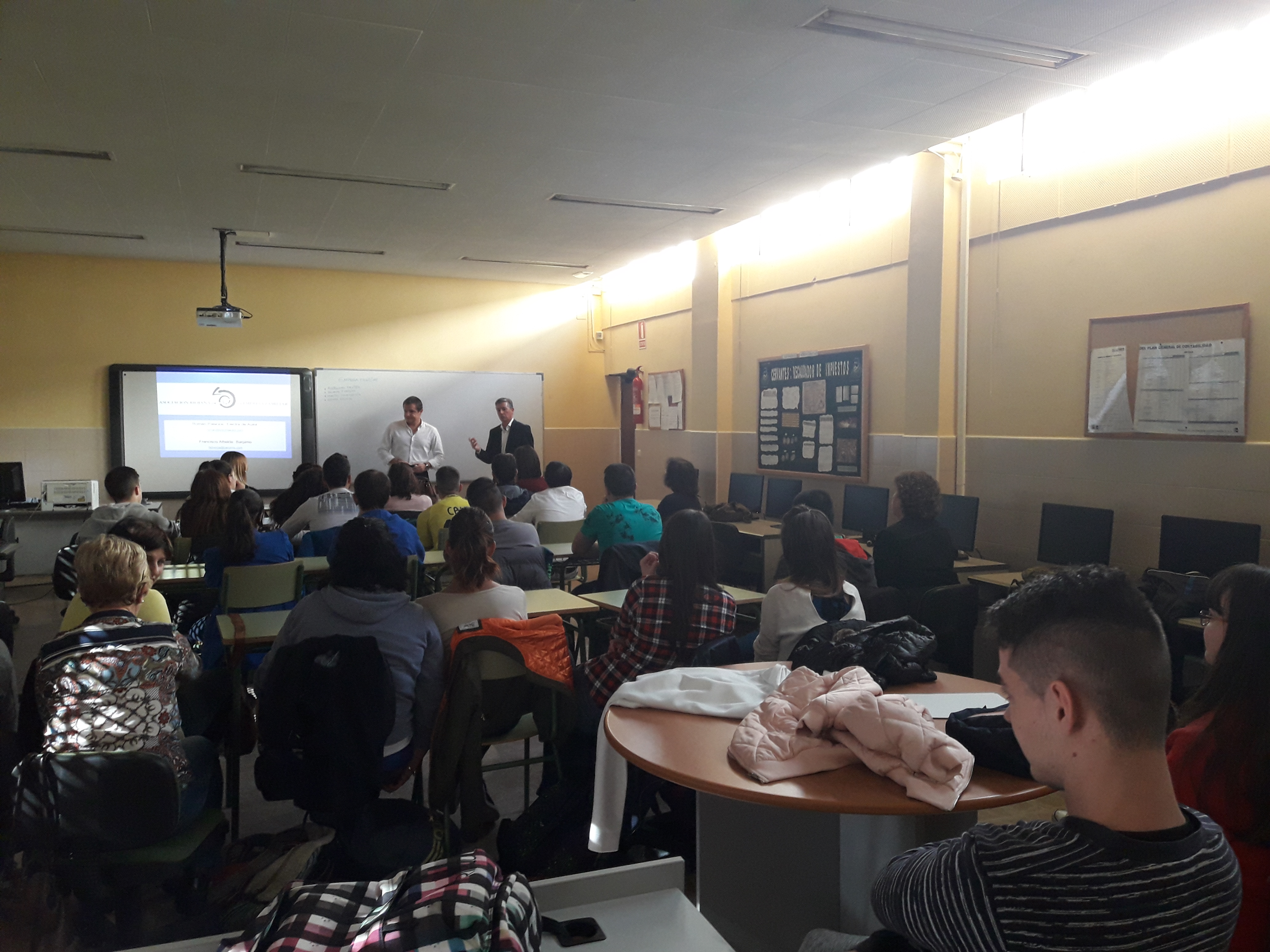 Jornada Fomento del Emprendimiento IES Rey Don García 